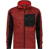 Dassy leichte Jacke Convex Midlayer - rot/schwarz - S