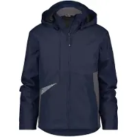 Dassy Wasser- & winddichte Arbeitsjacke Hyper 300404 PES80 Gr. XL nachtblau/anthrazitgrau