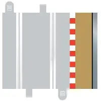 Scalextric Borders & Barriers - Half Straight (for C8207)