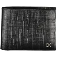Calvin Klein Herrenbrieftasche schwarz – Zwei-Fächer-Geldbeutel mit RFID-Schutz
