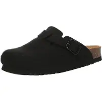 Scholl Clog Fae New Felt Damen Black-Schuhgröße 37