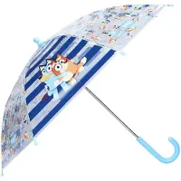 Bluey Regenschirm Rainy Days, Blau