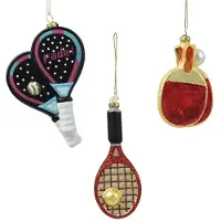 Kaemingk Ornament Glas l6.5b3h11.2 cm a3 Weihnachten (mix)