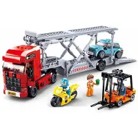 Sluban Konstruktorius Car Transporter M38-B0880, plastikas