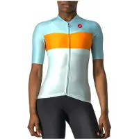 Castelli Aero Pro Kurzarm-radtrikot Blau M Damen Blau M