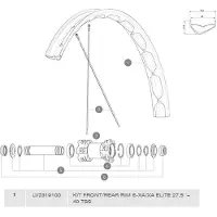 Mavic E-xa/xa Elite Tubeless Felge