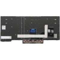Lenovo Sunrex - Ersatztastatur Notebook - mit Trackpoint - hinterleuchtet - Englisch - Schwarz - für ThinkPad P14s Gen