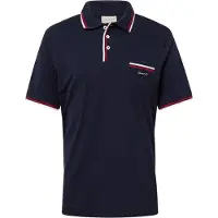 Gant 2-col Tipping Pique Kurzarm-poloshirt Blau M Mann Blau M