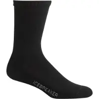 Icebreaker Socken Lifestyle Light Crew Black Damen-Schuhgröße 38 - 40