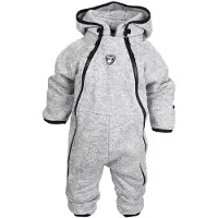 Lindberg Bormio Fleece-Overall, Grey Melange, 98