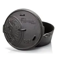 Petromax - Feuertopf - Topf Gr 10,8 l - ft12 schwarz/grau