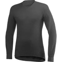 Woolpower Funktionsshirt Crewneck 200 Grau-XS