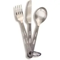 Optimus 8016286, Titan, utensil Set, Silber, Grau, 180 mm, 52 g