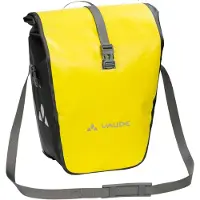 Vaude Aqua Back Single, Sattel, Fahrradtasche, Stoff, Polyurethan, Schwarz, Gelb, 24 l, Deutschland