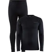 Craft Baselayer-Set Core Warm Baselayer Set Black Herren-XS