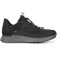 Ecco Slip-On Sneaker EXOSTRIDE W Damen Textil Schwarz Größe: 38