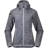 Bergans Jacke Hareid Fleece W Jacket Aluminium Damen-M
