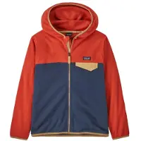 Patagonia Jacke Micro D Snap-T Jacket Kinder New Navy w/Madder Red-XXL