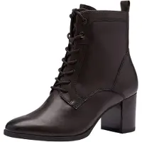 Tamaris Damenschuhe Stiefel Reißverschluss Stiefelette Braun Freizeit