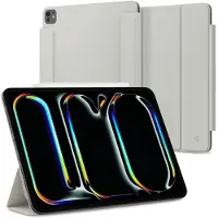 Spigen Air Skin folio OneTap für das Apple iPad Pro 13 (2025) M5 / (2024) M4 - Grau