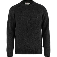 Fjall Raven - Wollpullover - Lada Round-Neck Sweater M Black für Herren - Größe L - schwarz