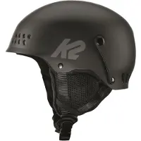 K2 - Ski / Snowboardhelm - Entity Black - Kindergröße 48-51 cm - schwarz