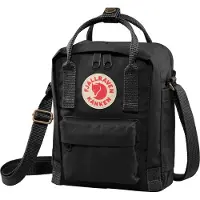 Fjall Raven Fjällräven Kånken Sling, Uni, Stoffbeutel, Klein, Reißverschluss, Fronttasche, Schwarz