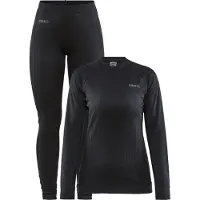 Craft Baselayer-Set Core Dry Black Damen-M