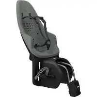 Thule Yepp 2 Maxi Frame Mount Fahrradsitz inkl. Regenschutz, Agave