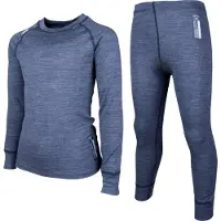 Lindberg Merino Thermounterwäsche JR Merinomix, Orion Blue, 110