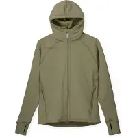 Houdini Sweatjacke Power Houdi Damen Sage Green-L