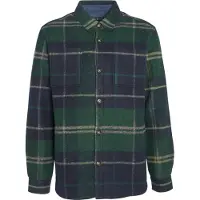 Barbour - Überhemd mit Tartanmuster - Chapter Tailored Check Overshirt Green Loch Tartan für Herren - Größe M - Grün