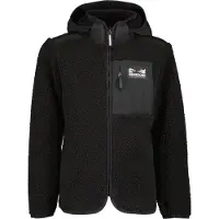 Didriksons Exa Fleecejacke, Schwarz, 150