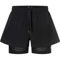 Super.natural W Double Layer Shorts jet black (872) L