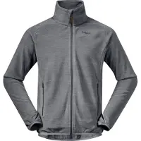 Bergans Jacke Hareid Fleece Jacket NoHood Aluminium Herren-M