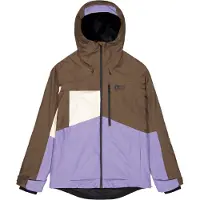 Picture Seen 2-lagige Damen Skijacke mit Kapuze braun L