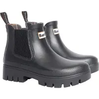 Barbour Regenlaars Women Halton Chelsea Welly Black-Schoenmaat 36