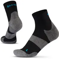 Gococo Technical Cushion Socken schwarz/grau XL | EU 45-47 2021 Laufsocken