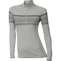 Aclima Designwool Marius Mock Neck Zip Women grafjell - Größe L 102710