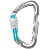 Edelrid Pure Screw Karabiner, Unisex, Silber