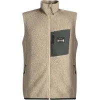 Lundhags Flok Wool MS Pile Weste, Zwischenschicht, beige