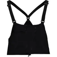 Norrøna - Schneefang - Accessories Flex1 Ski/Snowboard Zip-In Bib M Caviar Black für Herren - Größe L - schwarz