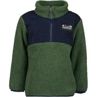Didriksons Gosig Teddyfleece-Pulli, Pine Green, 120