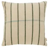 Fonq Linen Line Zierkissen 50 x 50 cm - Beige