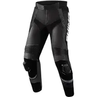 SHIMA STR 2.0 Schwarz Motorrad Lederhose Größe 54