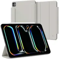 Spigen Air Skin folio OneTap für das Apple iPad Pro 11 (2025) M5 / (2024) M4 - Grau