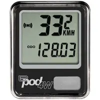 Techwell 4 Function Wireless Fahrradcomputer