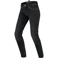 SHIMA Devon Damen Schwarz Motorrad Jeans Größe W28/L30