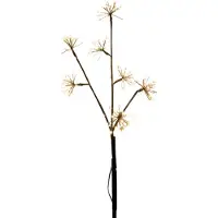 Annas collection Led Feuerwerk Zweig 60 cm und 7 x 20Led Classic Black Branch - 4.5V (zwart)