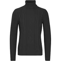 11 Project Rollkragenpullover Herren Baumwolle grau, S 709526-0001-09900